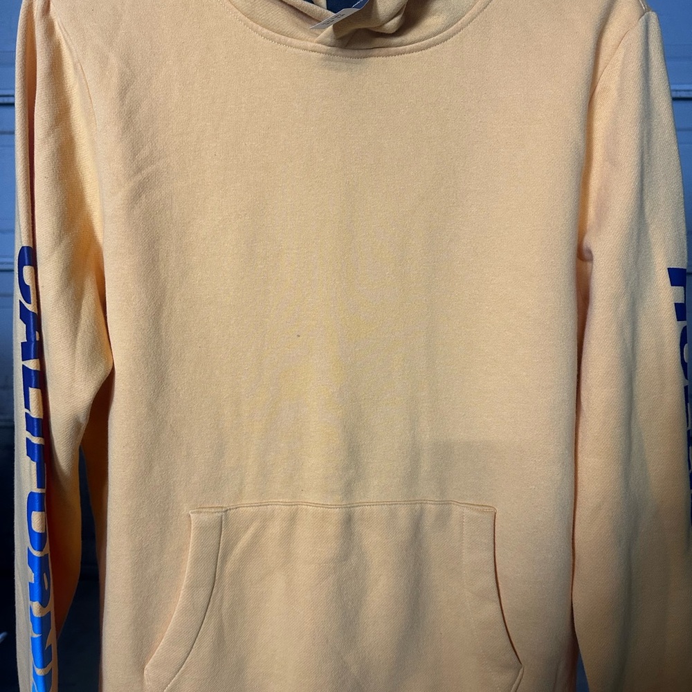 Hollister California Yellow Hoodie